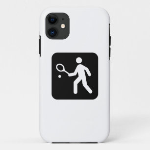 Tennis Racquetball Pictogram iPhone 11 Case