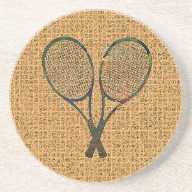 TENNIS RACQUETS Coaster (Front)