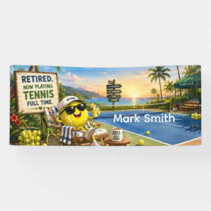 Tennis Retirement  Banner