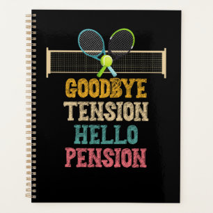 Tennis retirement good bye tension hello pension   planner