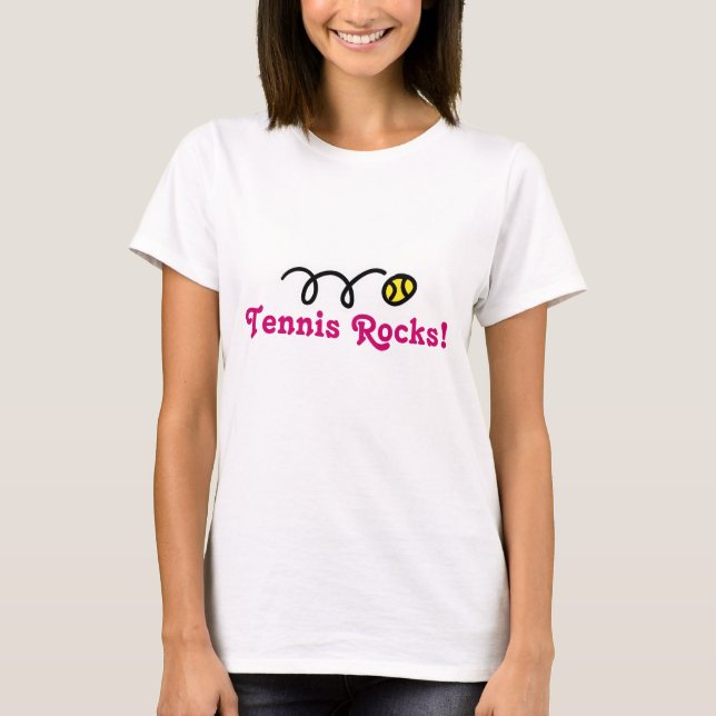 Tennis Rocks T-Shirt for women (Front)