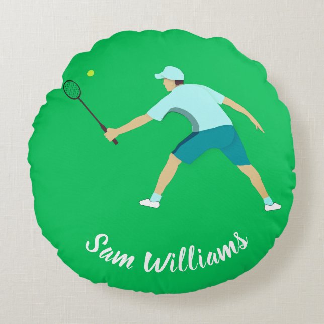 Tennis Round Cushion (Front)