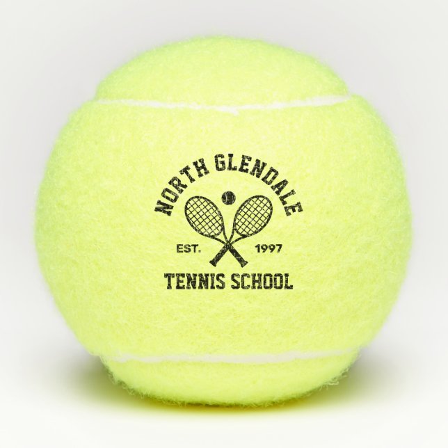 Tennis School  Tennis Balls (Front)
