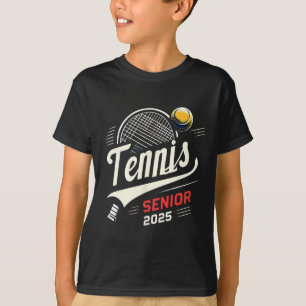 Tennis Senior 2025 Graduation Cl Of 2025 Graduate T-Shirt