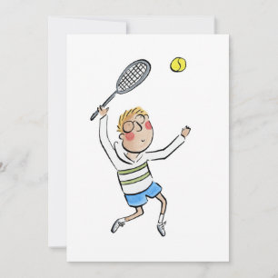 Tennis Serve Invitation