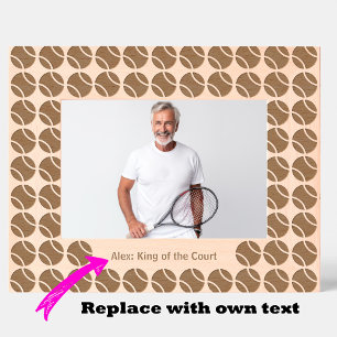 Tennis Serve & Preserve Etched Frames