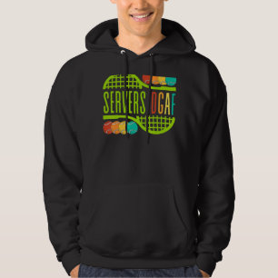 Tennis Servers Dgaf Serve Balls Play Sports Men Wo Hoodie