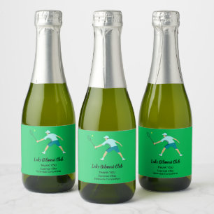 Tennis Sparkling Wine Label