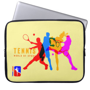 Tennis Sport Laptop Sleeve Bag 15"