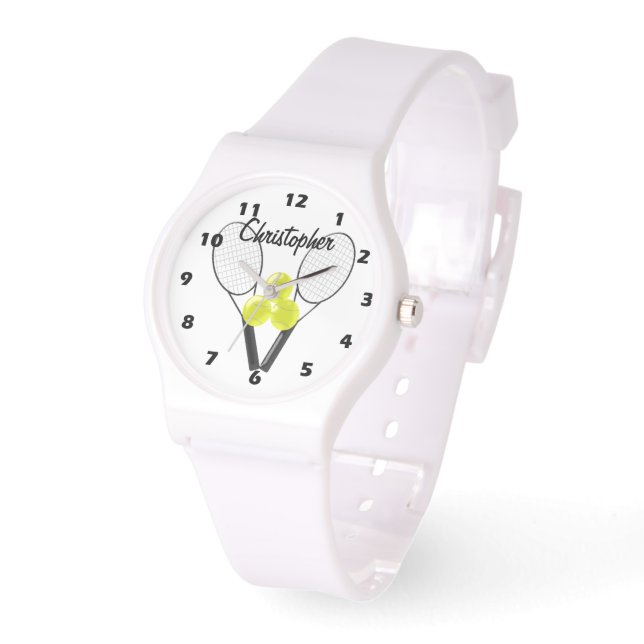 Tennis Sports Design Watch (Angle)