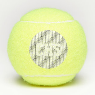 Tennis Sports Net School INITIALS Love Play Fun Balls