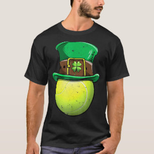 Tennis St Patricks Day Boys Men Catcher Pitcher Sh T-Shirt