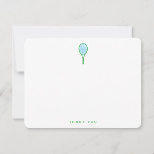 Tennis Star Thank You