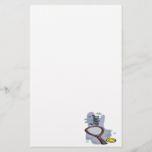 Tennis Stationery (Front)