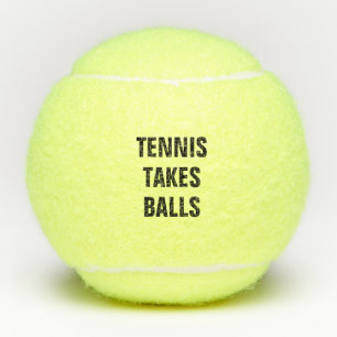Tennis Takes Balls