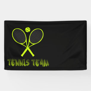 Tennis team banner