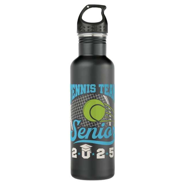 Tennis Team Senior Class of 2025 710 Ml Water Bottle (Front)