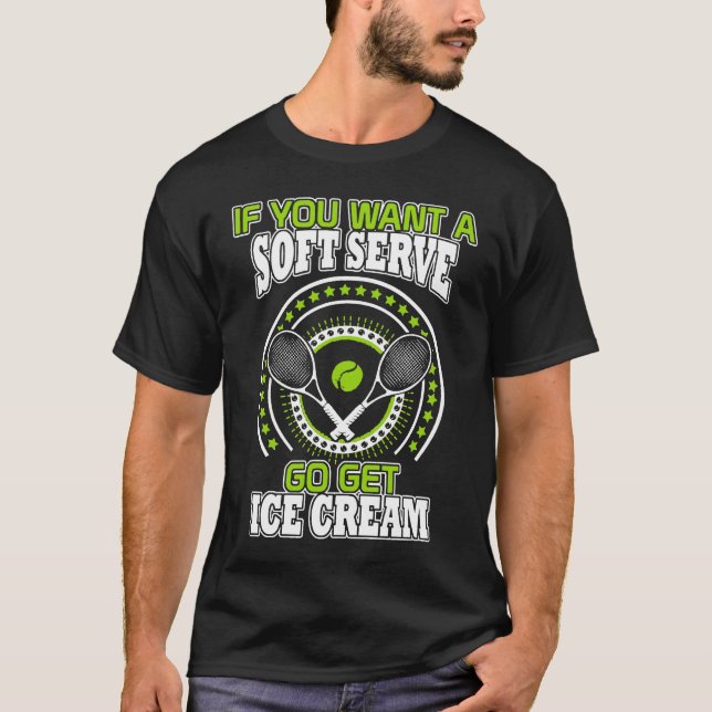 Tennis - Tennis Fanatics Shirt Soft Serve (Front)