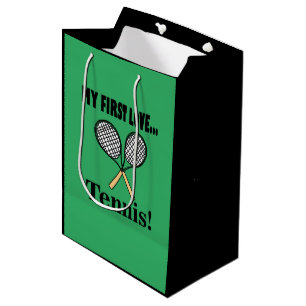 Tennis Tennis Player Medium Gift Bag