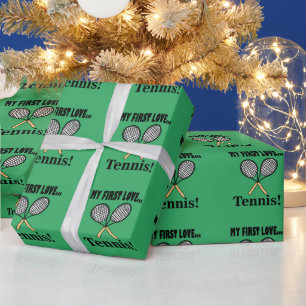Tennis Tennis Player Wrapping Paper
