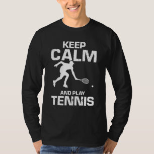 Tennis Tennis Racket Tennis Ball Tennis Court Tenn T-Shirt