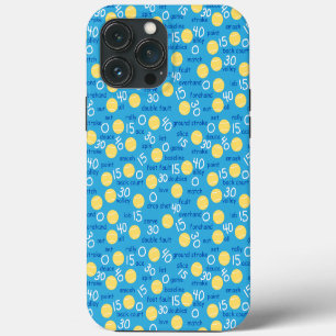 Tennis Terms iPhone 13 Pro Max Case