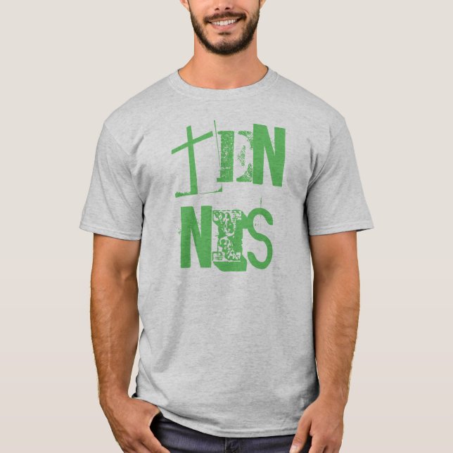 TENNIS Text T-shirt (Front)