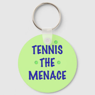 Tennis the Menace Key Ring