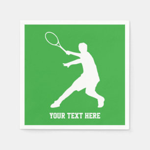 Tennis theme BBQ or kids Birthday party napkins