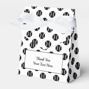 Tennis theme Birthday party favour boxes