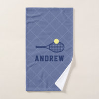 Tennis Theme Monogram Name Tennis Bag