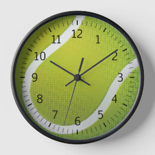 Tennis Time   Sport Cool Gifts Clock