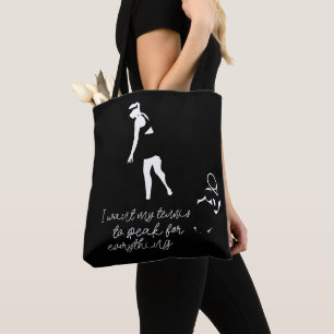 Tennis Tote Bag for Tennis Woman