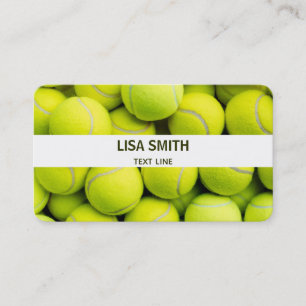 Tennis Trainer Business Card