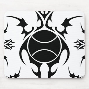 tennis. tribal. mouse mat