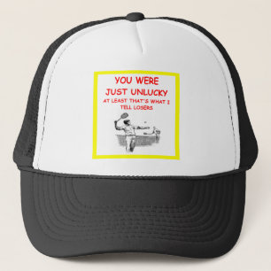 tennis trucker hat
