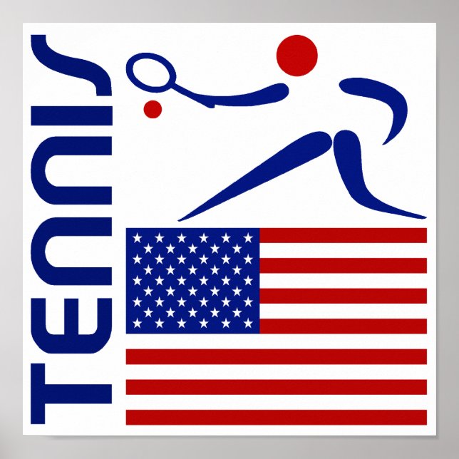 Tennis, United States Poster (Front)