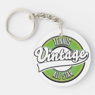 Tennis Vintage All star logo Magnet Key Ring