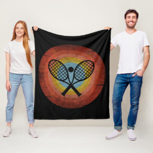 TENNIS VINTAGE FLEECE BLANKET