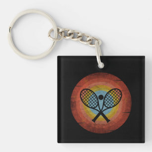 TENNIS VINTAGE KEY RING