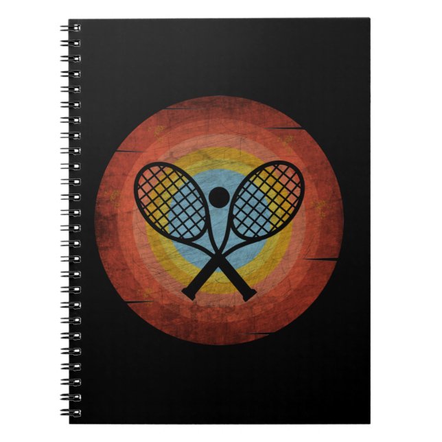 TENNIS VINTAGE NOTEBOOK (Front)