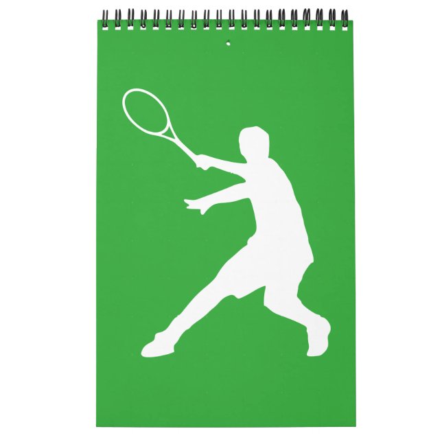 Tennis wall calendar for player, coach & fan 2022 (Cover)