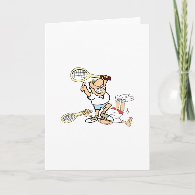 Tennis Winner Card (Front)
