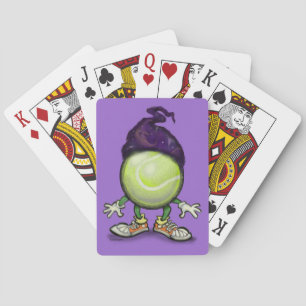 Tennis Wizard Playing Cards