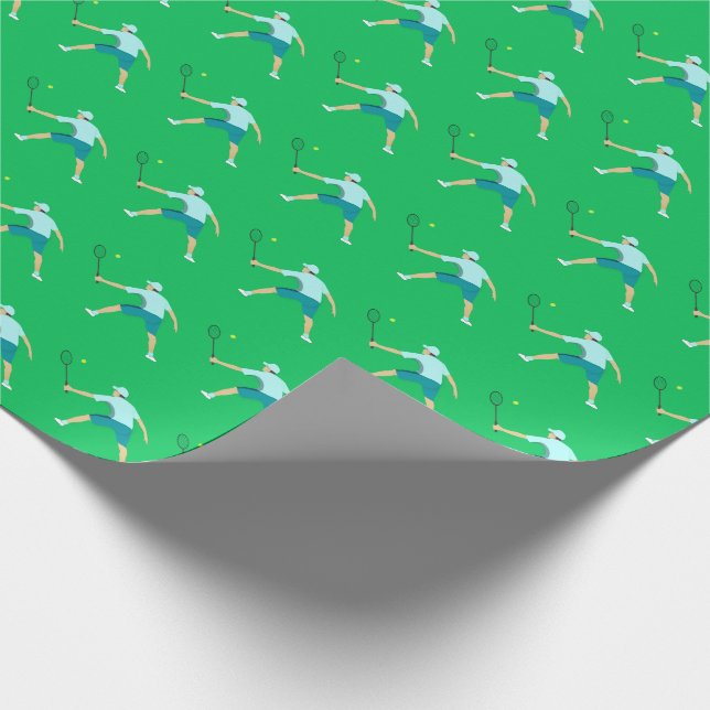 Tennis Wrapping Paper (Corner)