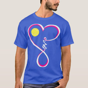 TennisCute Love Tennis  T-Shirt