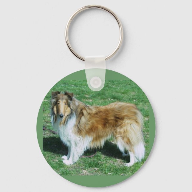 TENNYSON -A COLLIE KEY RING (Front)
