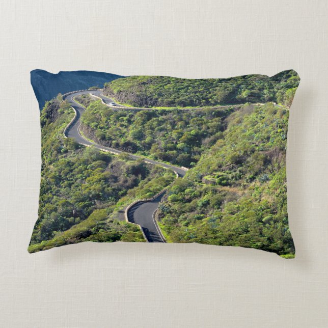 Teno Mountains Decorative Cushion (Back)