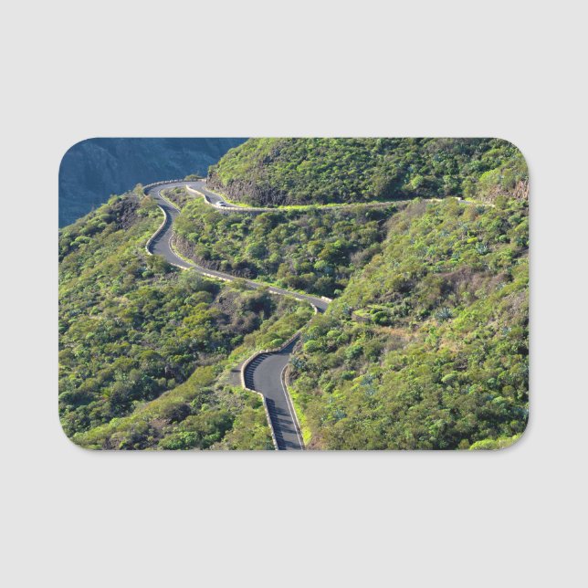 Teno Mountains Name Tag (Front)
