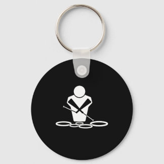 Tenor Drums Key Ring